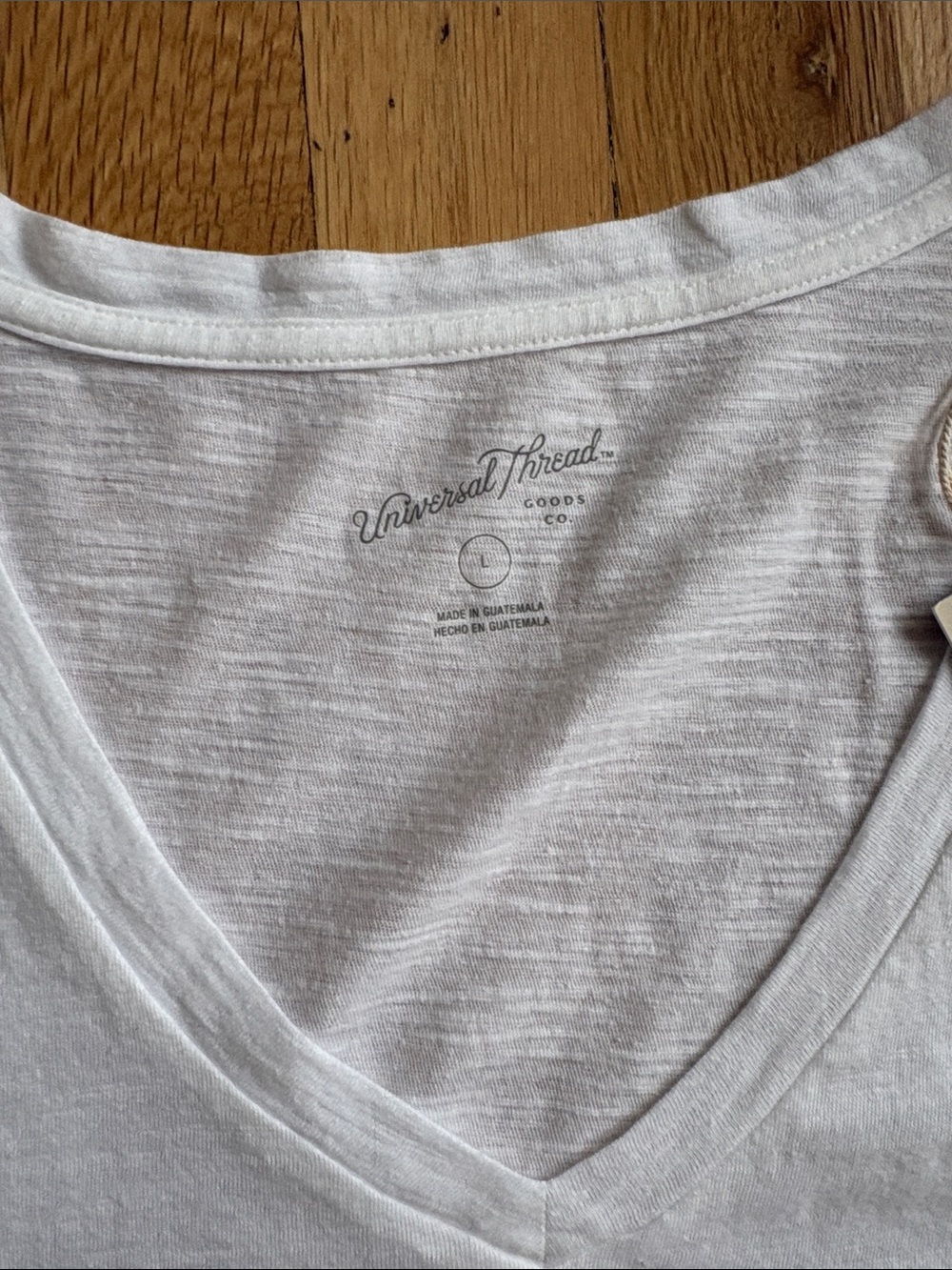 Universal Thread V-Neck T-shirts, 1 Light Blue & 3 White. Buy 3 get 1 FREE! - Picture 12 of 16